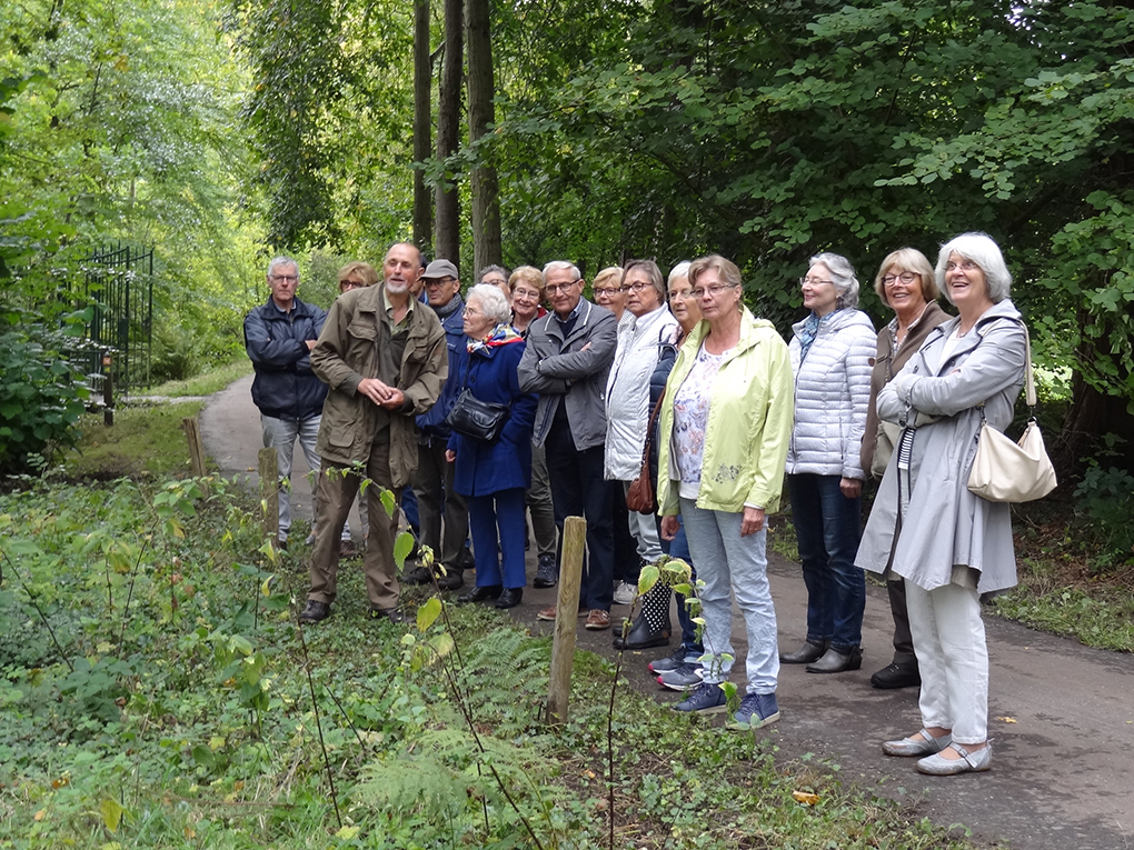  Uistapje 2017, rondleiding in de natuur en uitleg van de natuur. 